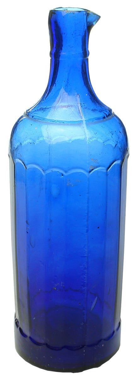 Cobalt Blue Ink Bottle