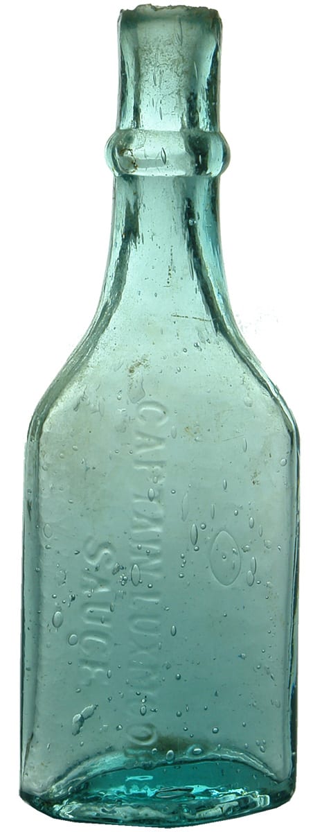 Captain Luxmoores Sauce Antique Bottle