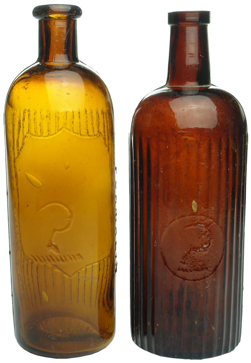 Cuming Smith Formalin Sickle Brand Bottles