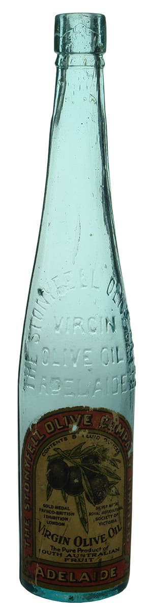 Stonyfell Olive Oil Adelaide Labelled Bottle