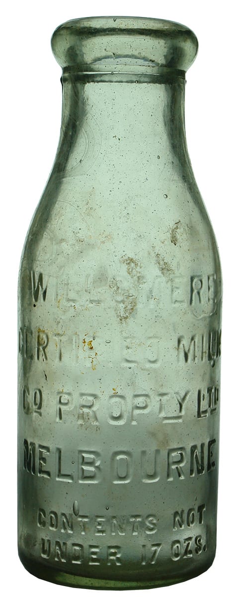 Willsmere Certified Milk Melbourne Bottle