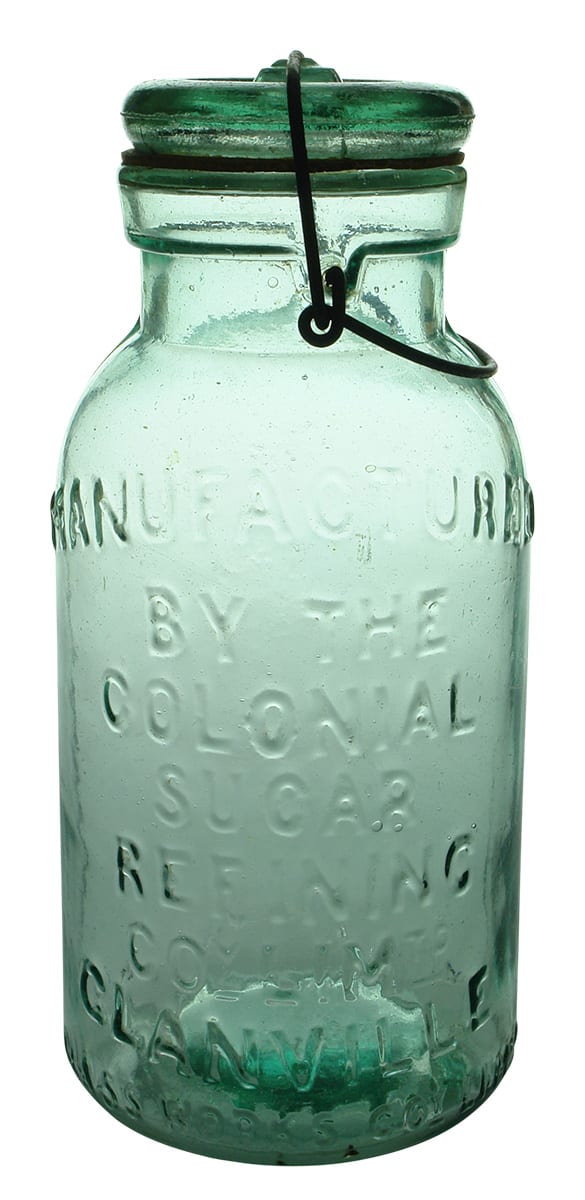 Colonial Sugar Refining Glanville Fruit Jar