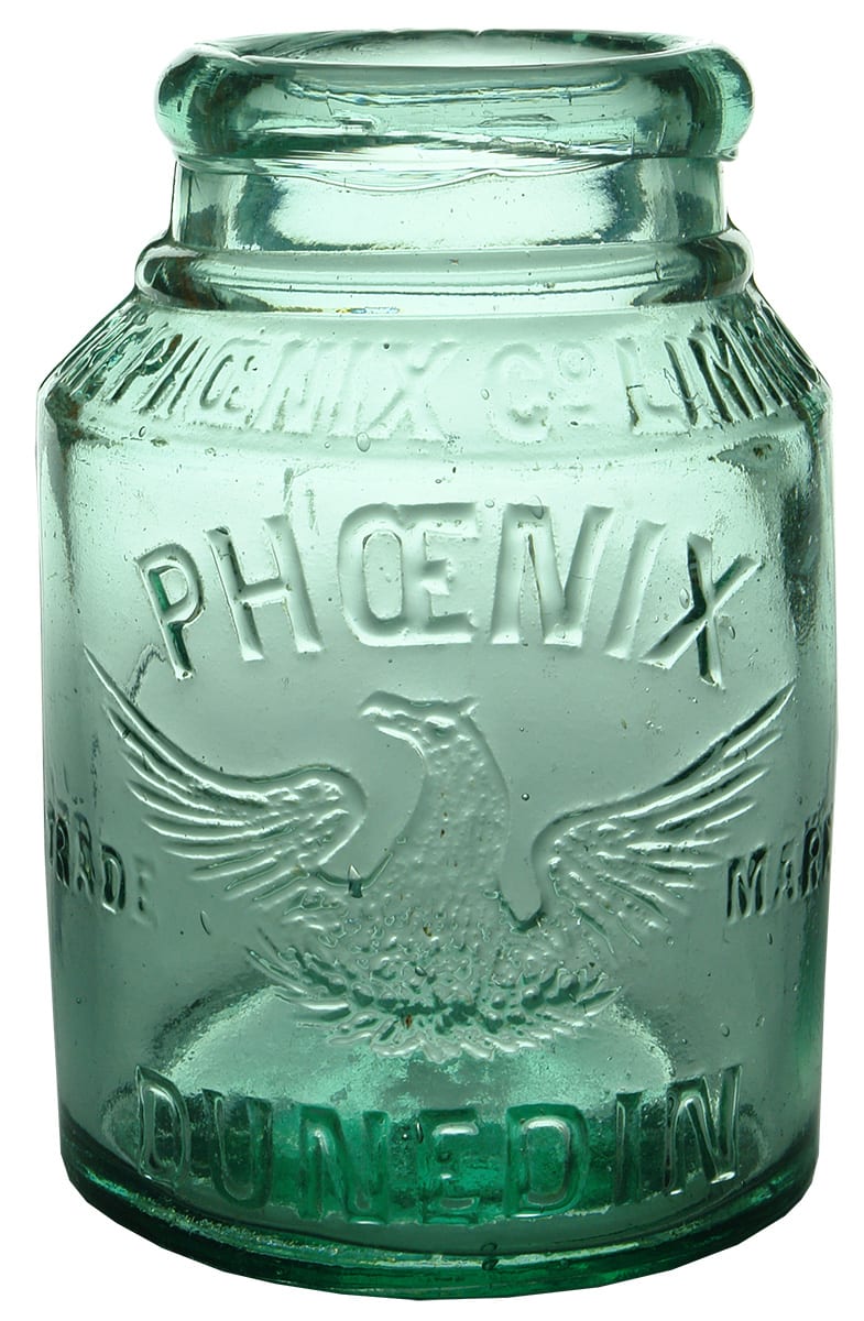 Phoenix Dunedin Glass Jam Jar