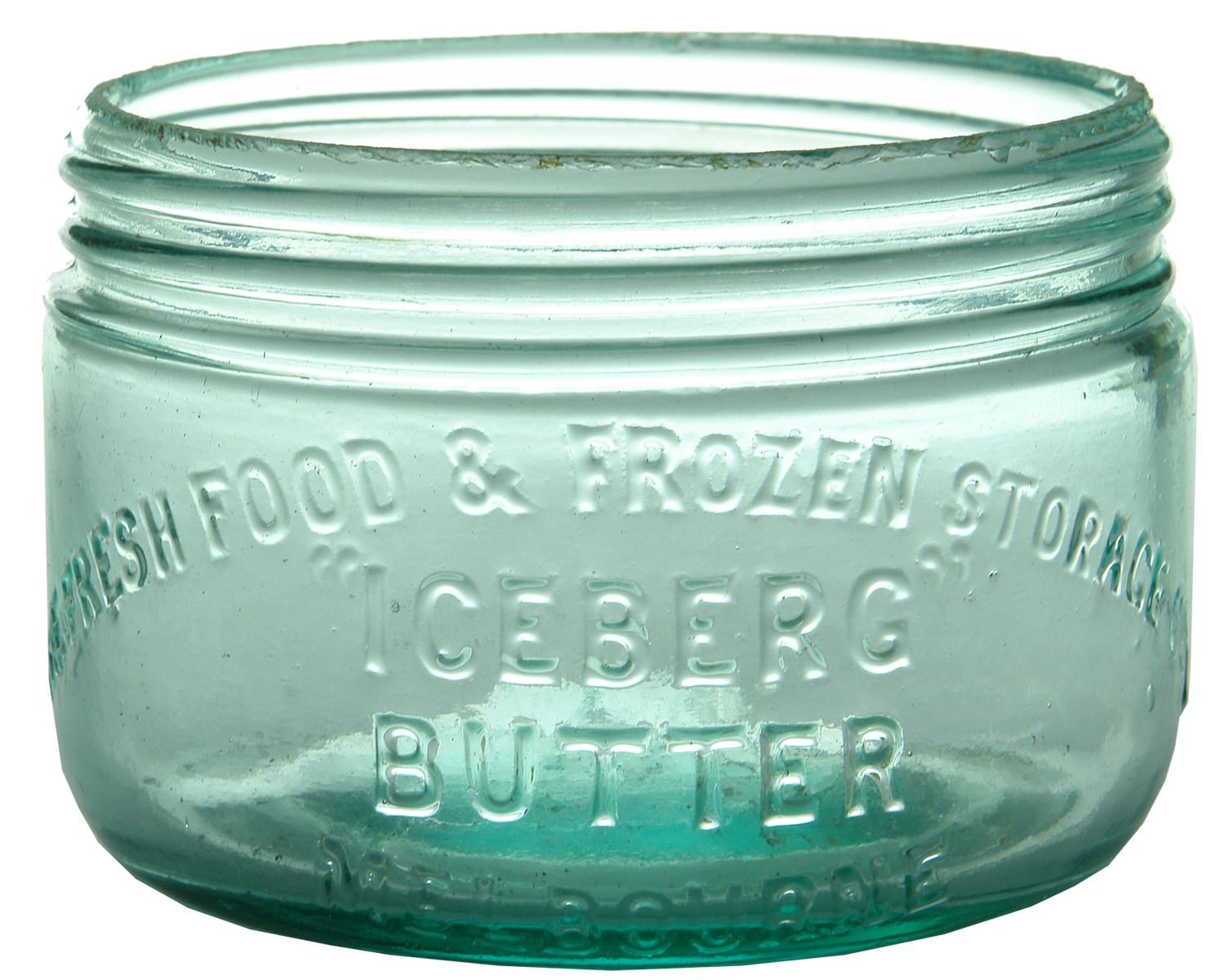 Fresh Food Frozen Storage Iceberg Butter Melbourne Jar