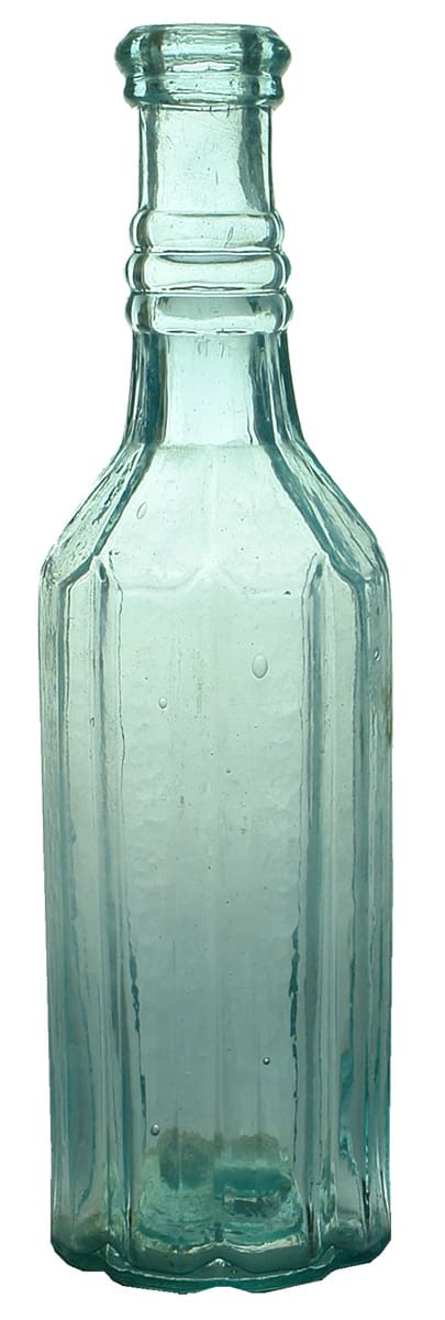 Antique Pontil Glass Pepper Sauce Bottle