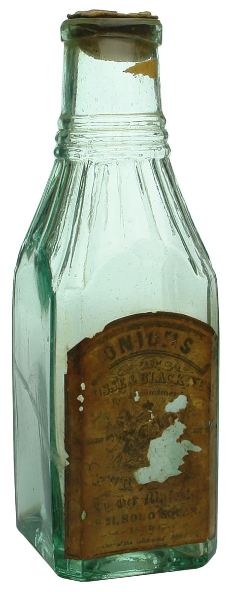 Crosse Blackwell Onions Labelled Pickle Bottle