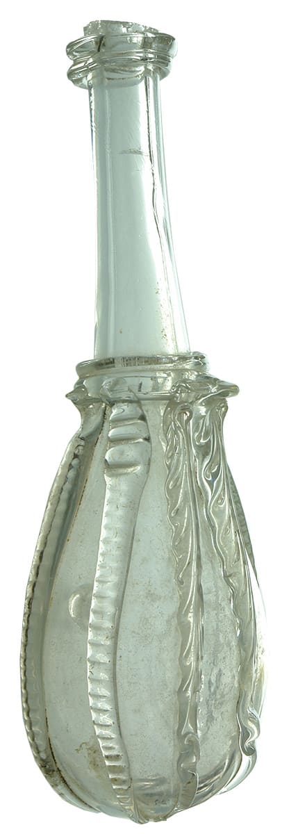 Moulded Glass Flask