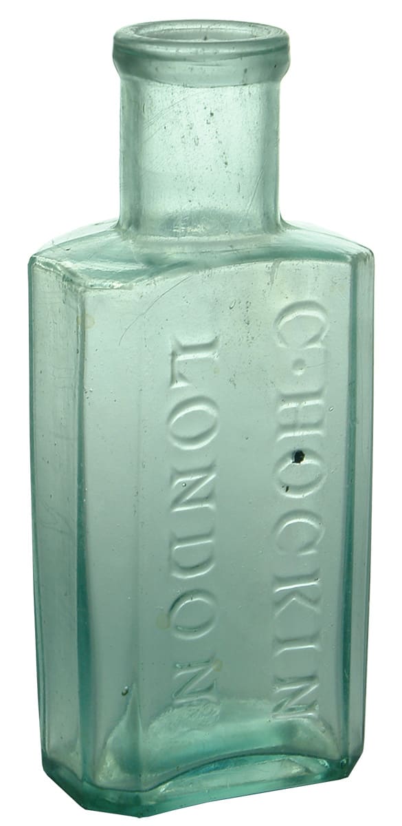 Hockin London Antique Glass Bottle