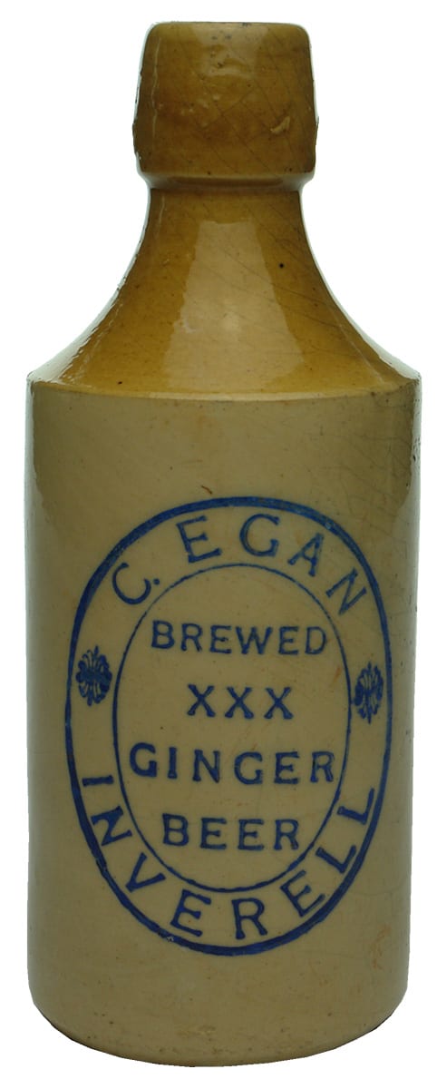 Egan Brewed XXX Ginger Beer Inverell Bottle