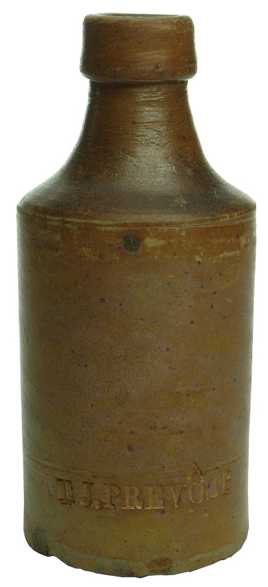 Prevost Impressed Ceramic Stoneware Bottle