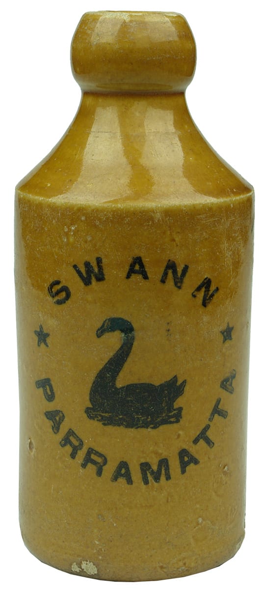 Swann Parramatta Stoneware Ginger Beer Bottle