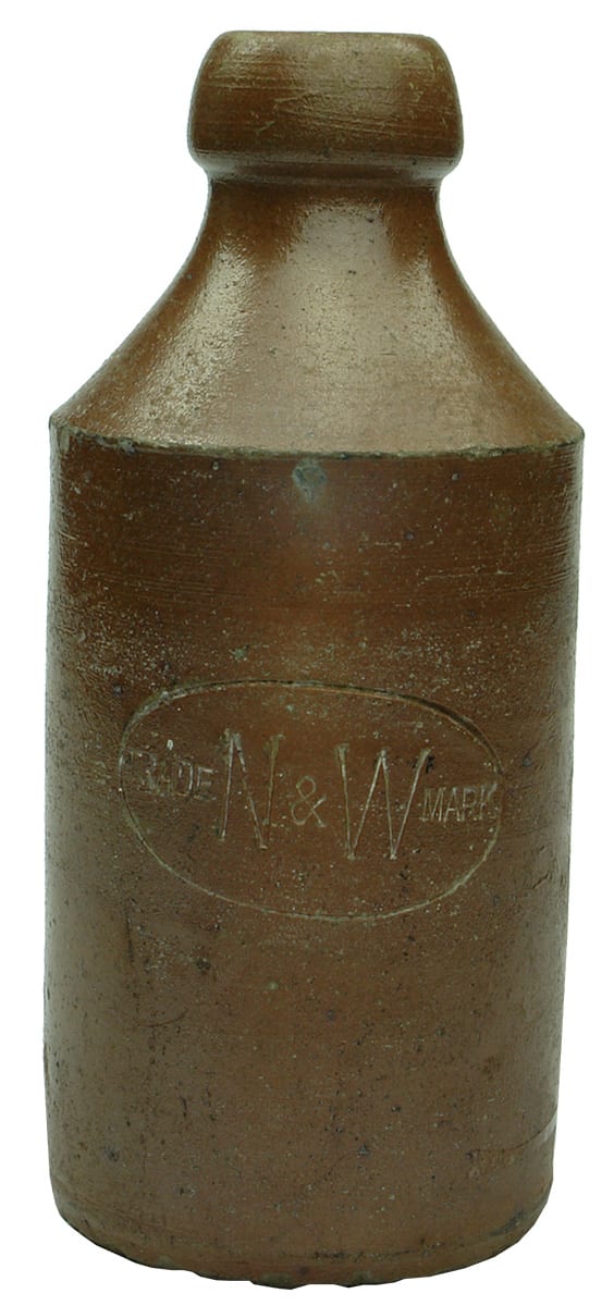 Newling Walker Parramatta Impressed Stone Bottle