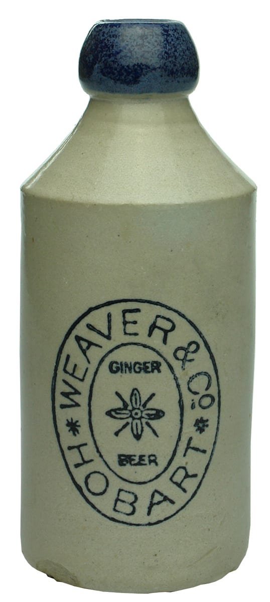 Weaver Hobart Stoneware Ginger Beer Bottle