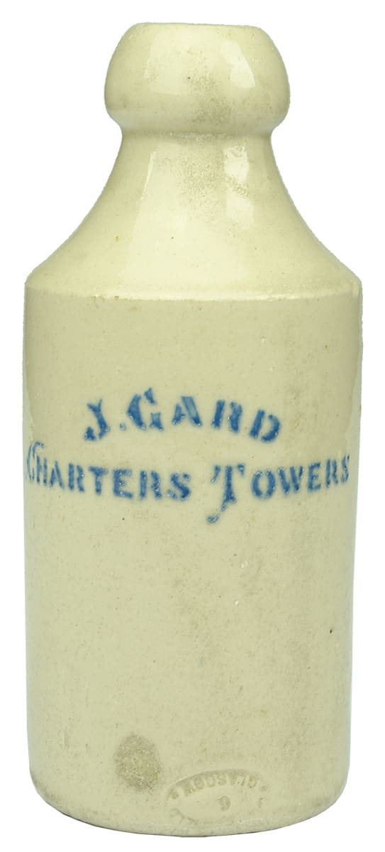 Gard Charters Towers Stoneware Ginger Beer Bottle