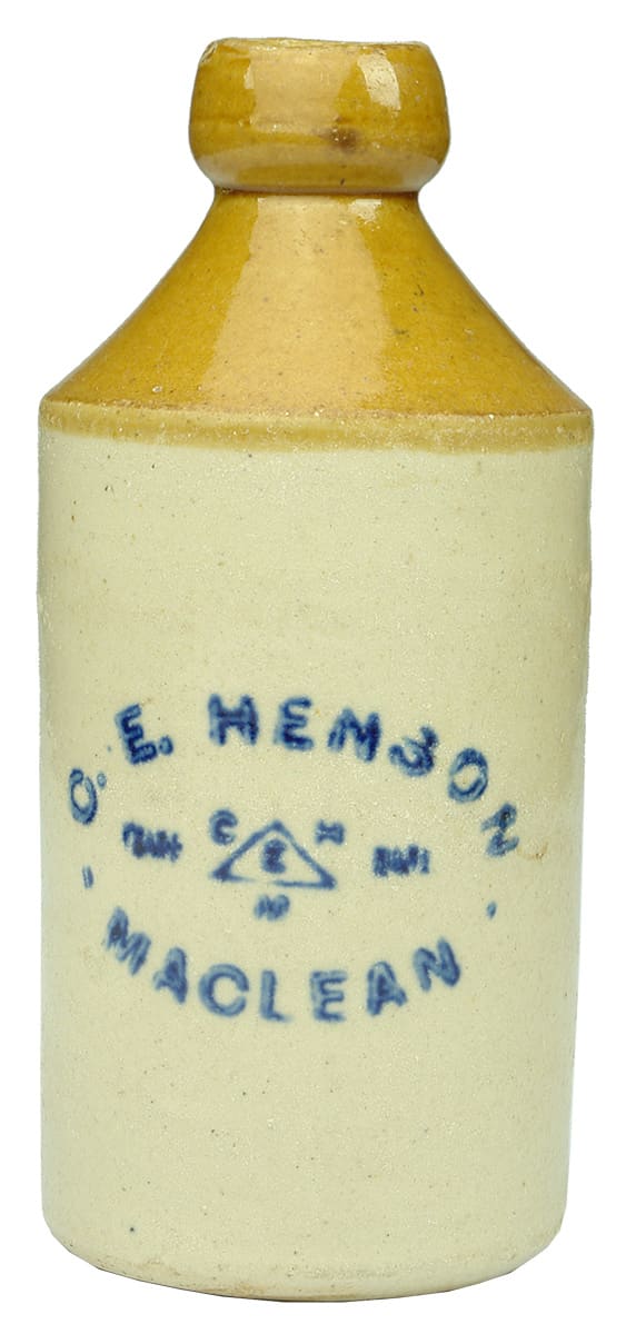 Henson Maclean Stoneware Ginger Beer Bottle