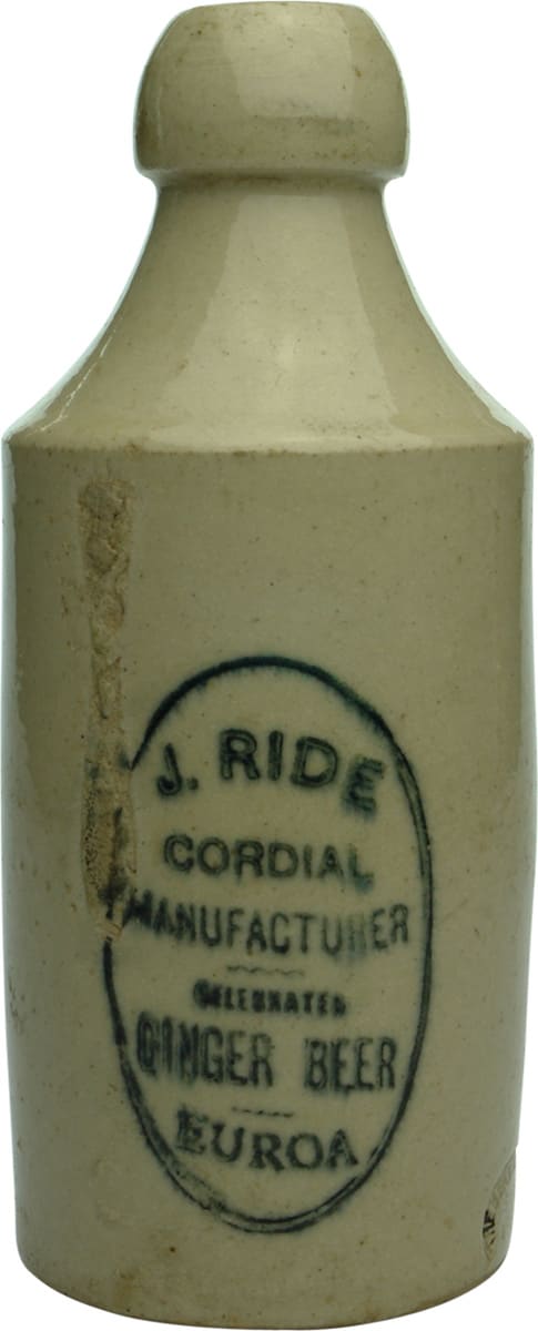 Ride Cordial Manufacturers Ginger Beer Euroa Bottle