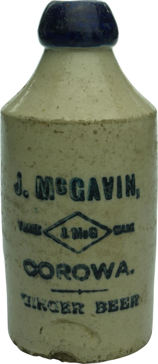 McGavin Corowa Ginger Beer Vintage Bottle