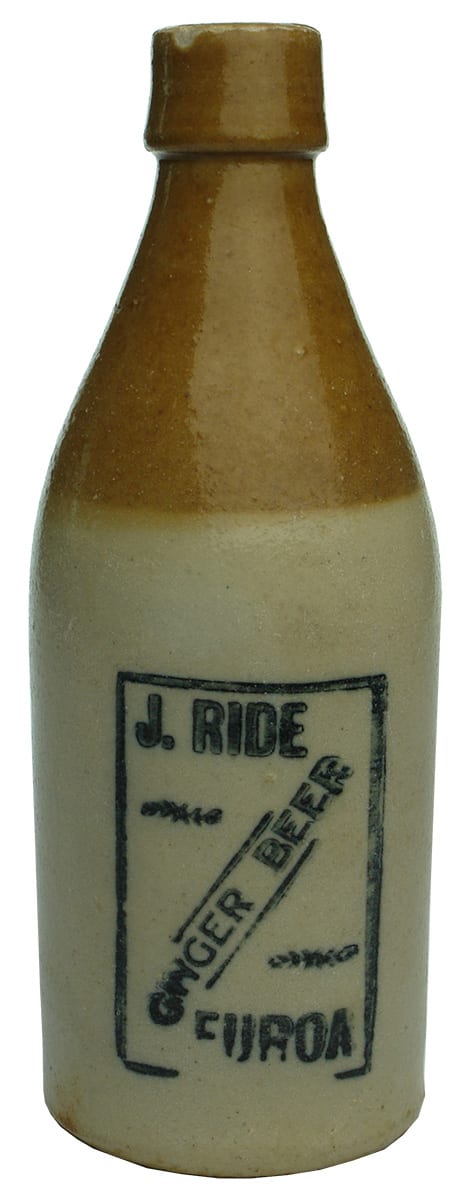 Ride Ginger Beer Euroa Stone Bottle