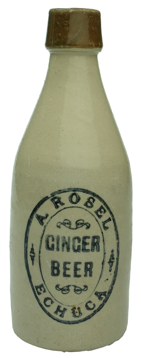 Rosel Ginger Beer Echuca Stone Ginger Beer Bottle