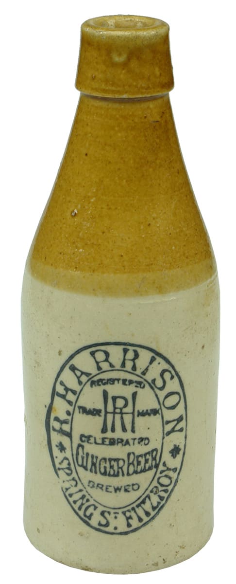 Harrison Fitzroy Celebrated Ginger Beer Bottle