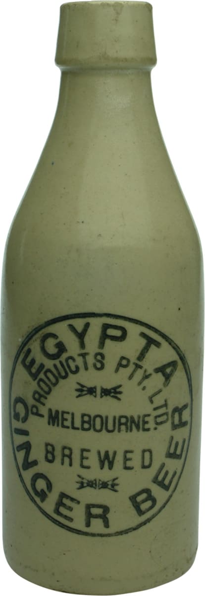 Egypta Products Melbourne Stoneware Ginger Beer Bottle