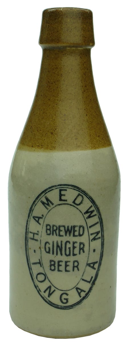 Medwin Tongala Victorian Stone Ginger Beer Bottle
