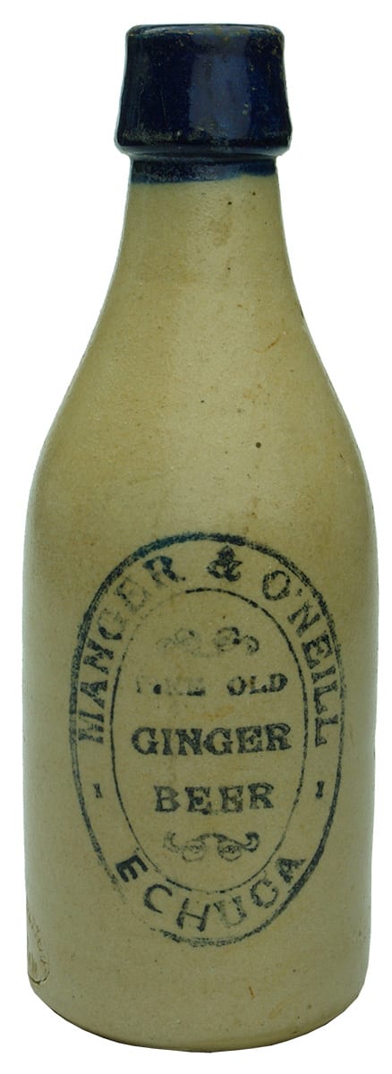 Manger O'Neill Echuca Ginger Beer Bottle