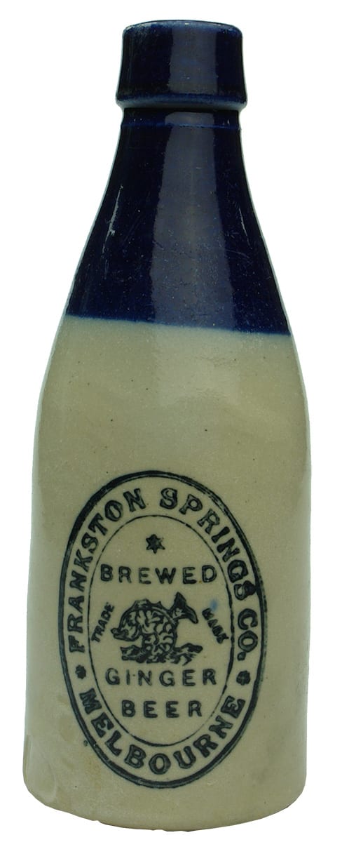 Frankson Springs Melbourne Stone Ginger Beer Bottle