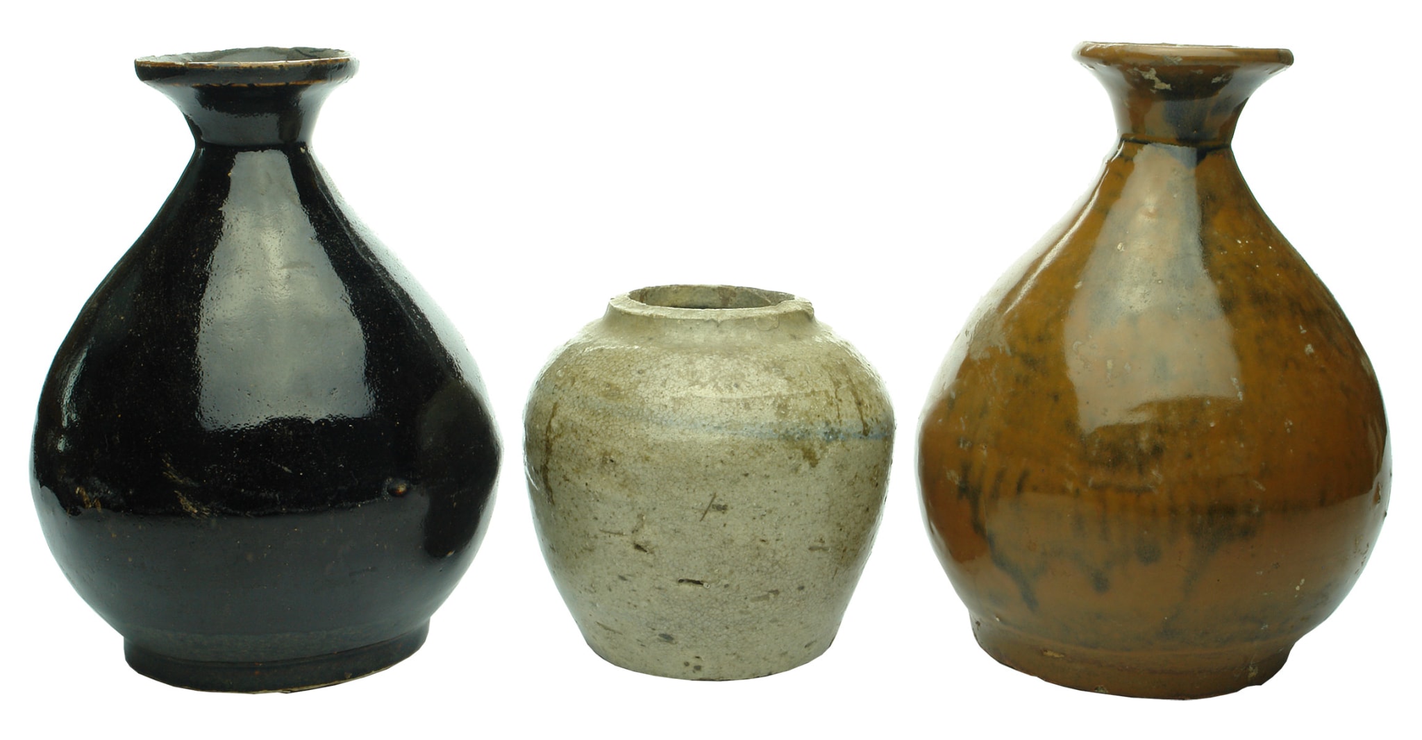 Collection Chinese Ceramic Stoneware Jars