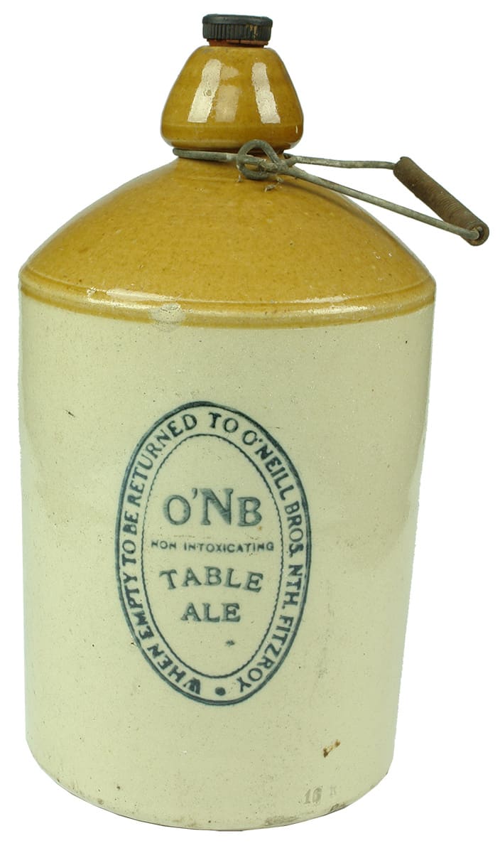 O'Neill Bros Table Ale North Fitzroy Demijohn
