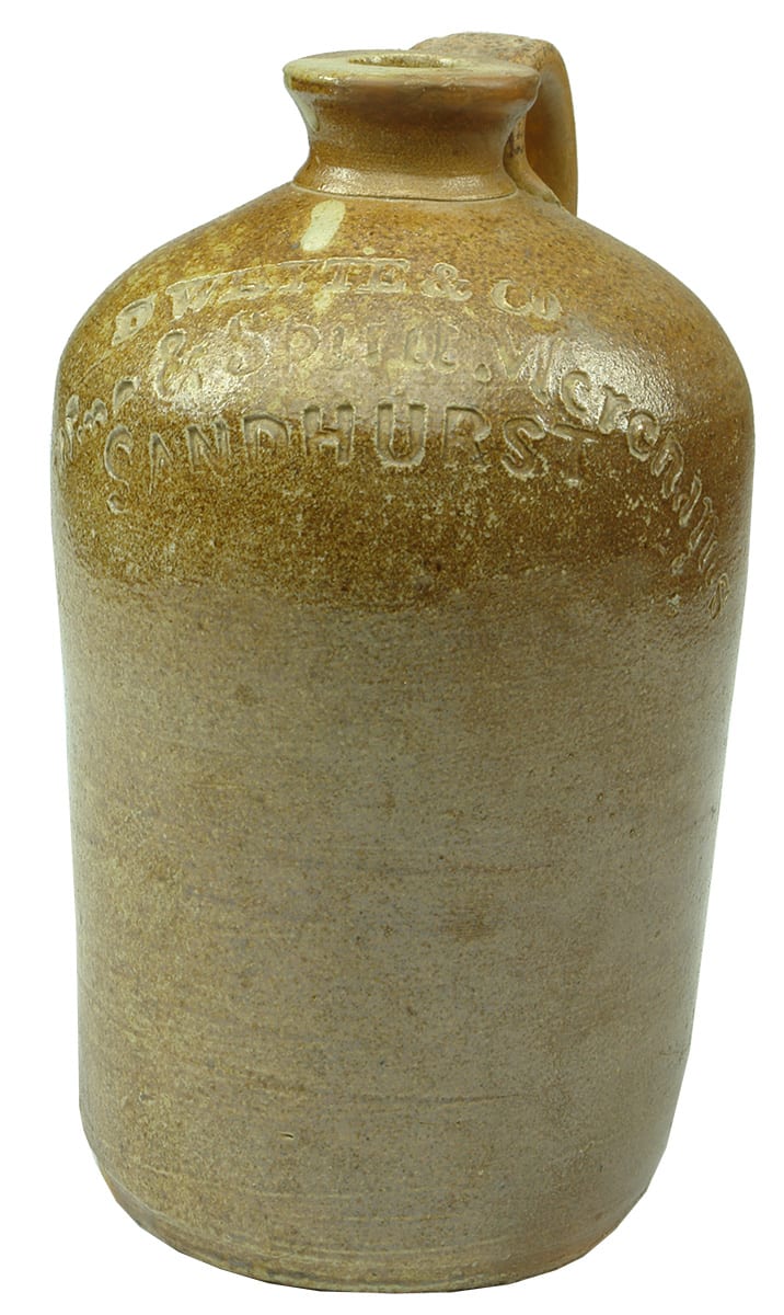 Whyte Sandhurst Salt Glaze Stoneware Demijohn