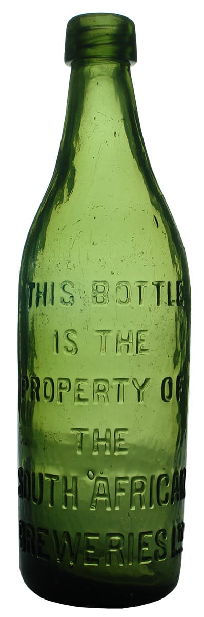 South African Breweries Internal Thread Bottle