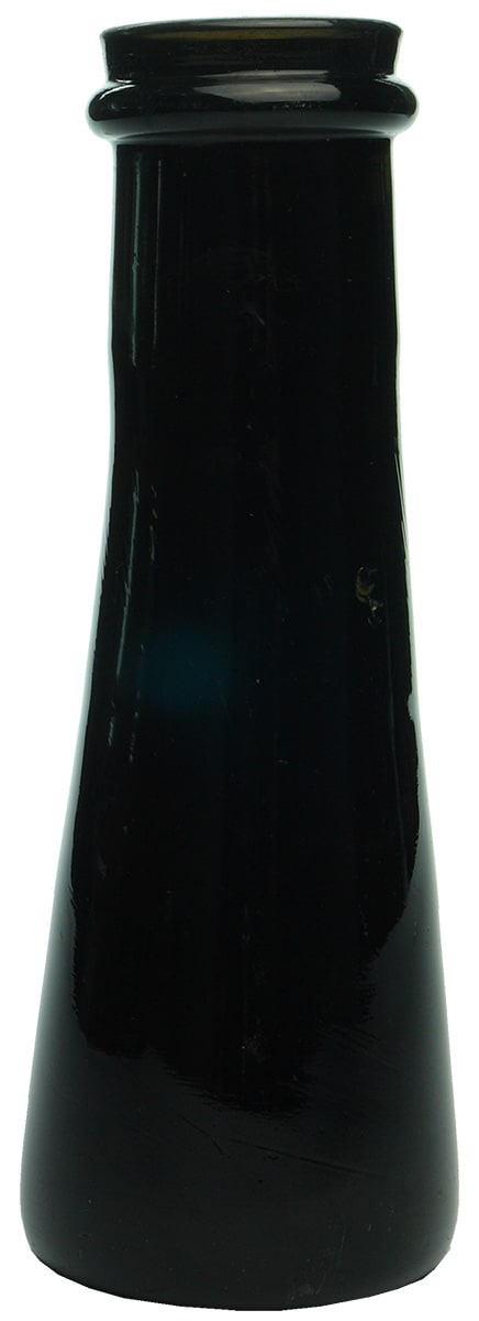 Black Glass Truffle Jar
