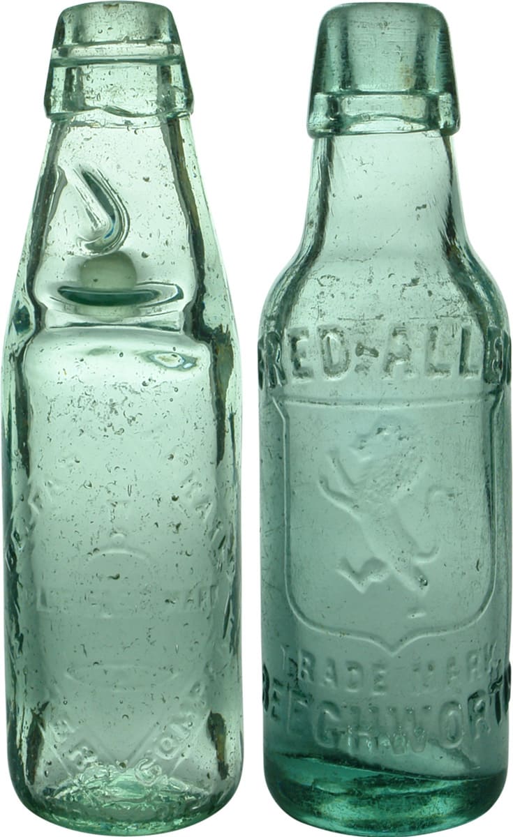 Collection Antique Aerated Water Bottles