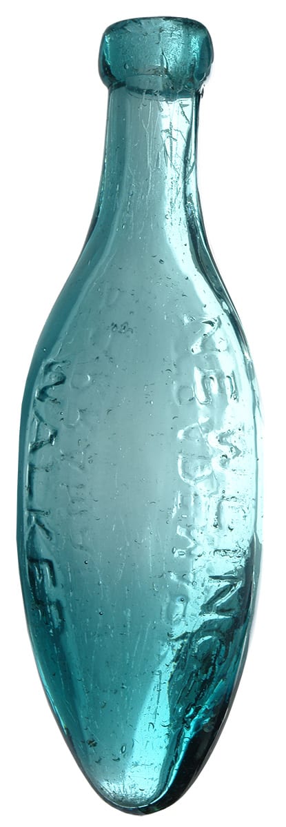 Newling Walker Parramatta Antique Egg Soda Bottle