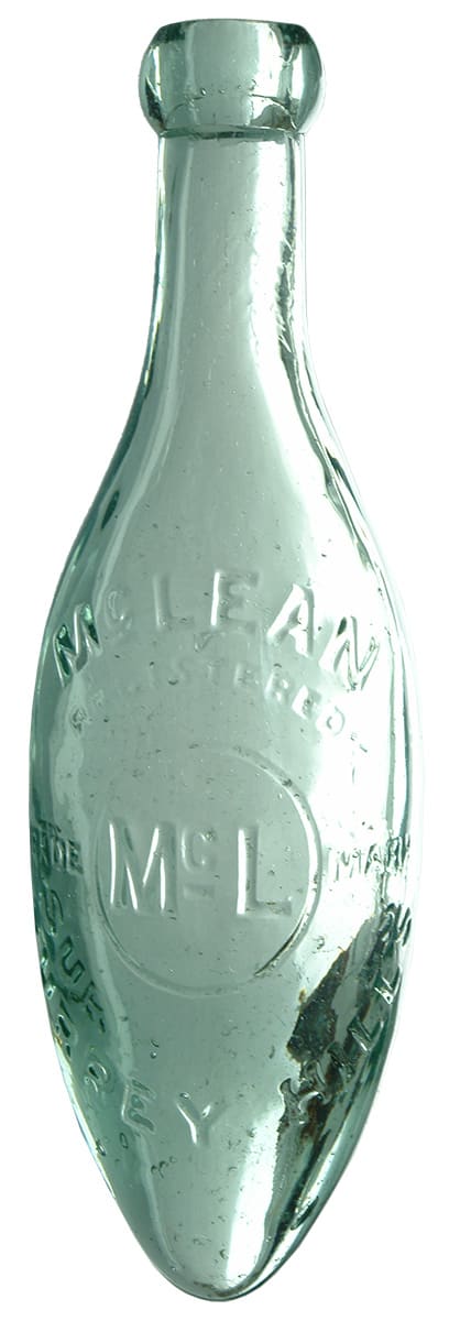McLean Surrey Hills Antique Torpedo Bottle