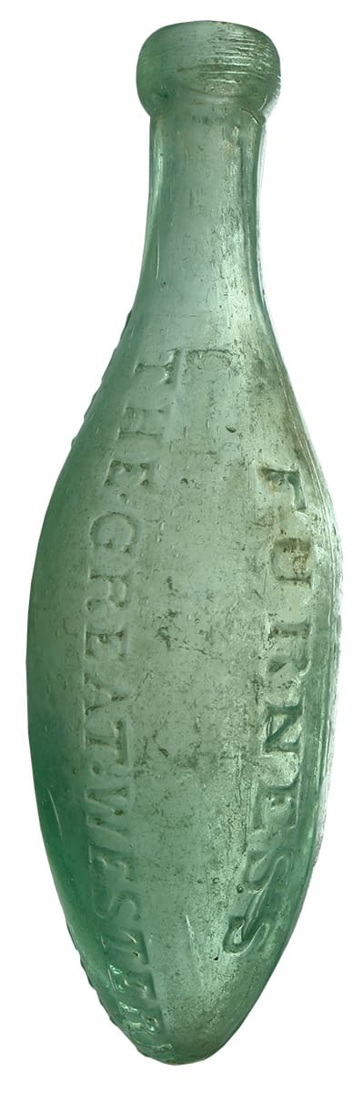 Furness Great Western Soda Water Factory Bathurst Bottle