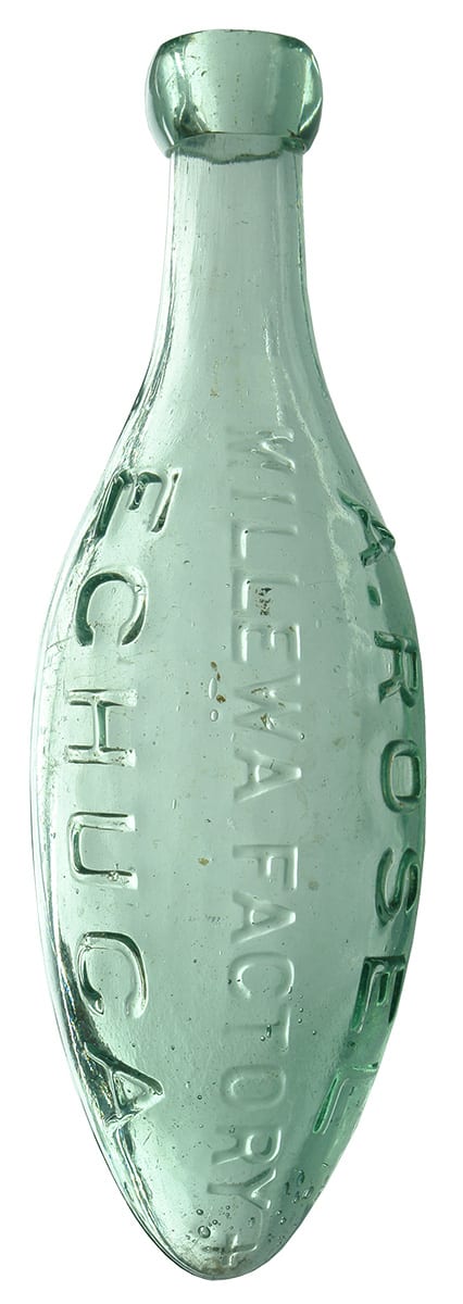 Rosel Millewa Factory Echuca Torpedo Bottle
