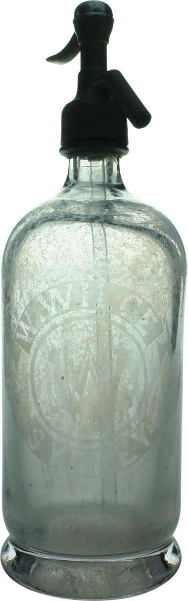 Wilce Sydney Antique Soda Syphon