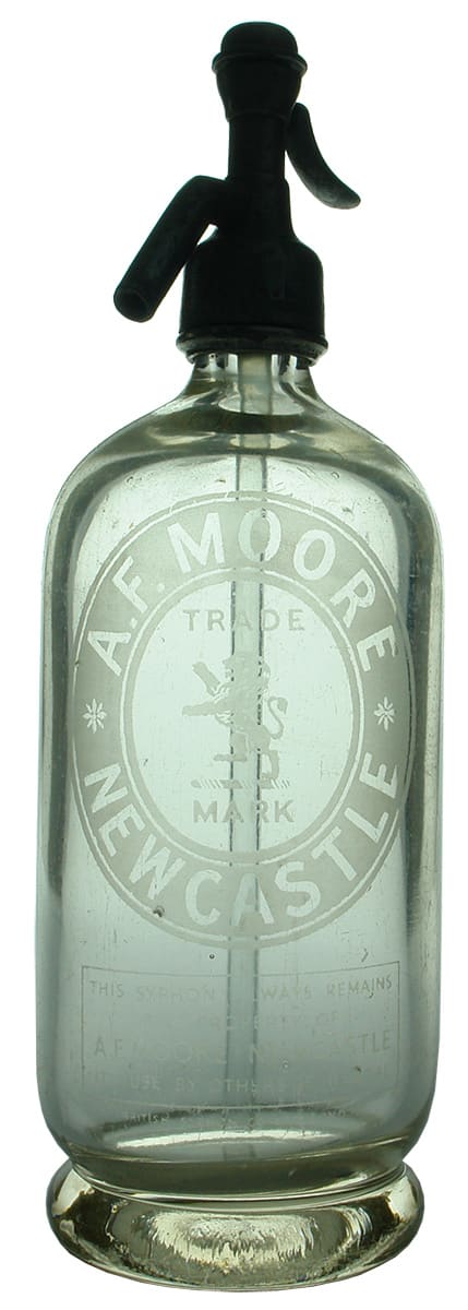Moore Newcastle Lion Soda Water Syphon
