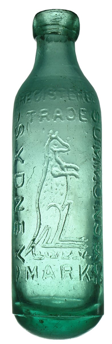 Summons Sydney Maugham Kangaroo Antique Bottle