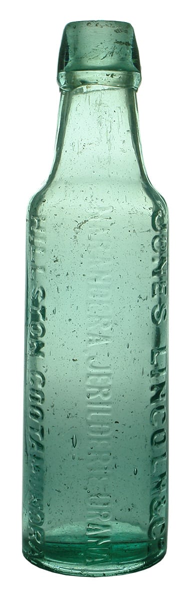 Jones Lincoln Brewers Lamonts Patent Bottle