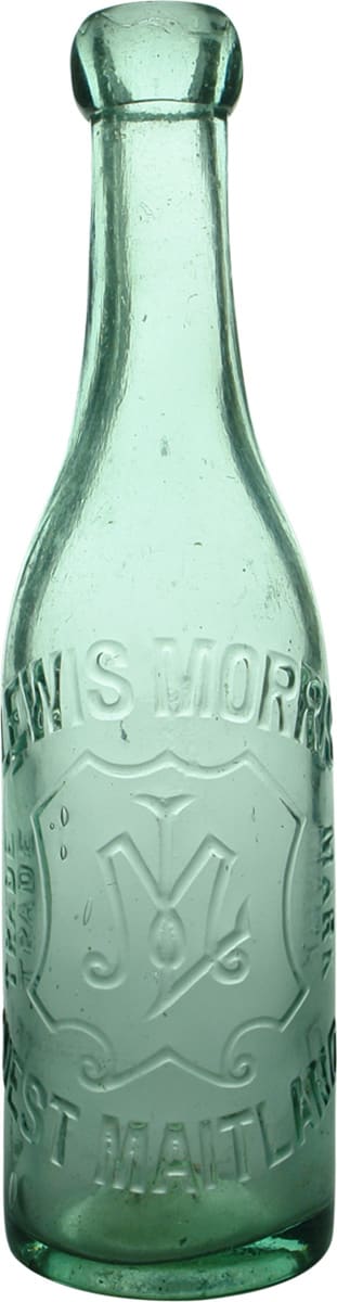 Lewis Morris West Maitland Soda Water Bottle
