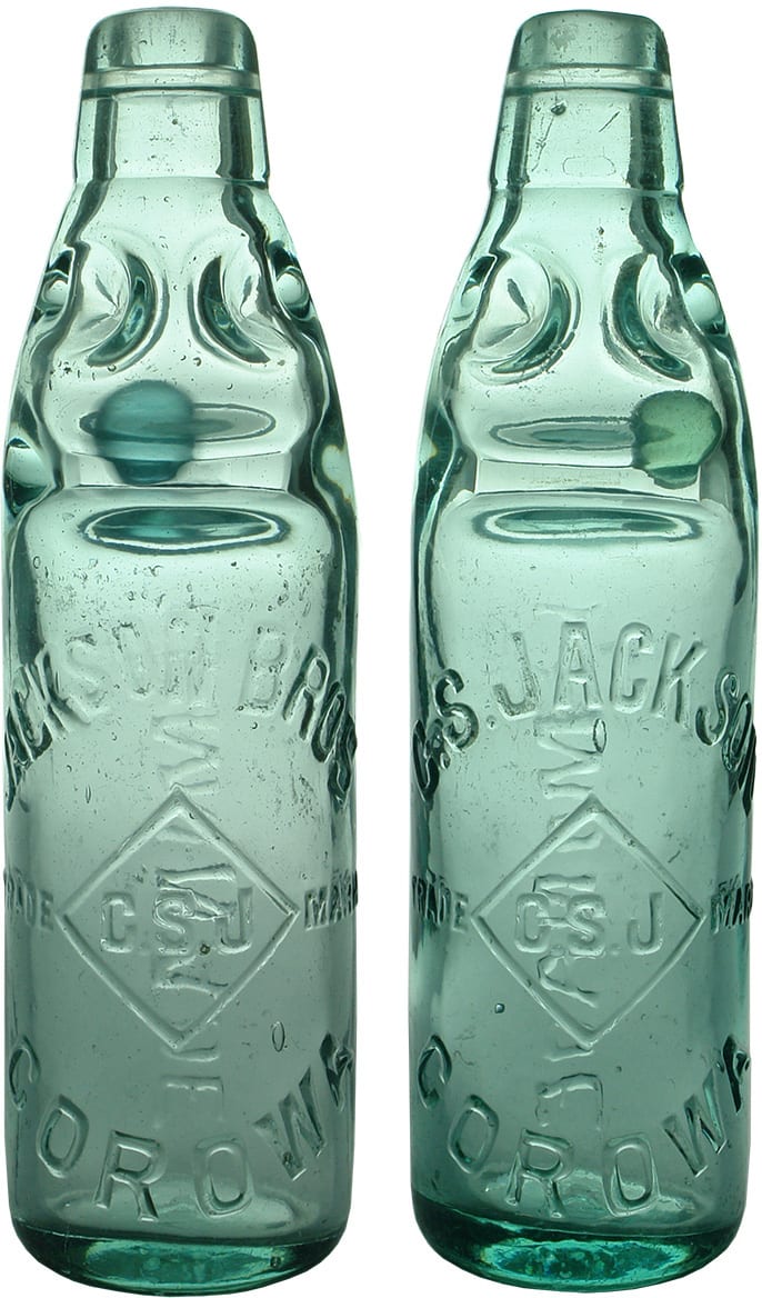 Jackson Corowa Lemonade Codd Marble Bottles