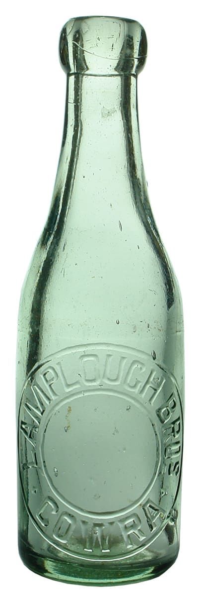 Lamplough Cowra Blob Top Soda Bottle