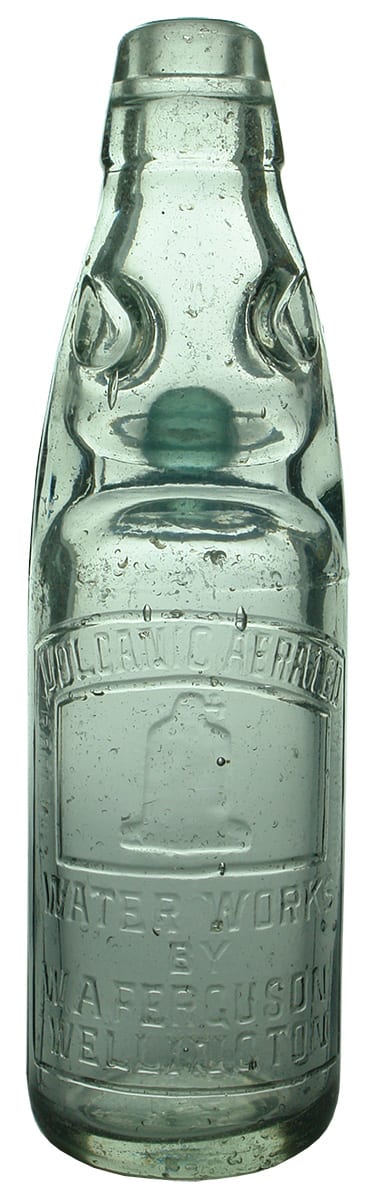 Volcanic Aerated Water Works Ferguson Wellington Bottle