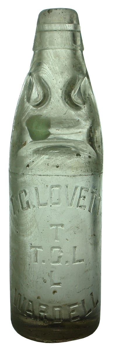 Lovett Wardell Vintage Codd Marble Bottle