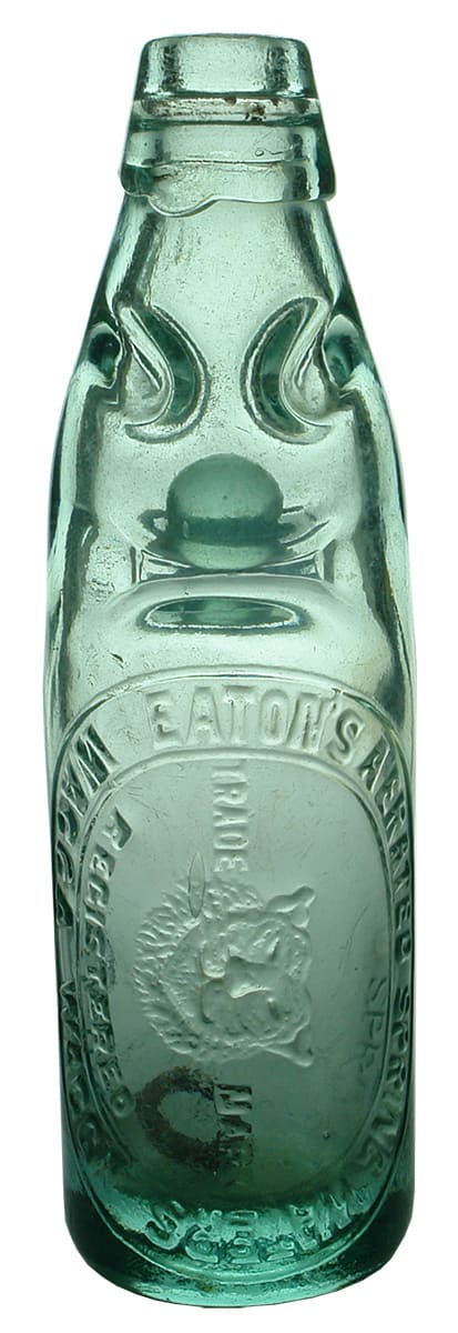 Eatons Aerated Spring Waters Wagga Wagga Bottle