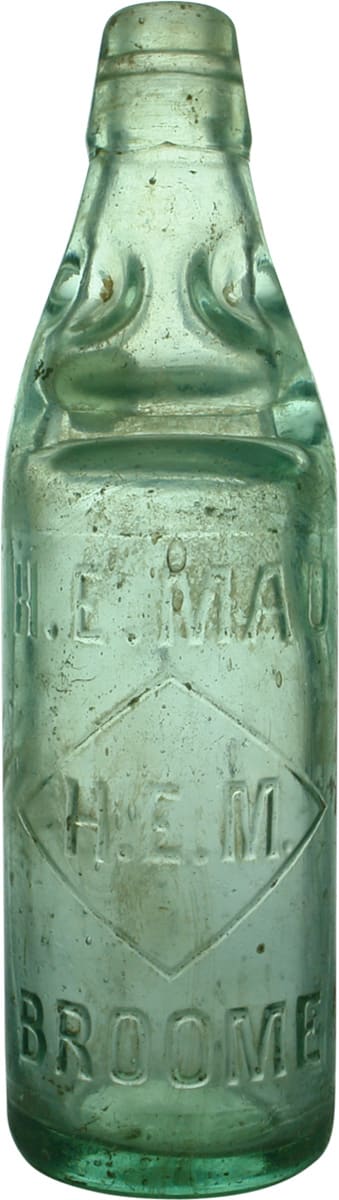 Mau Broome Antique Codd Marble Bottle