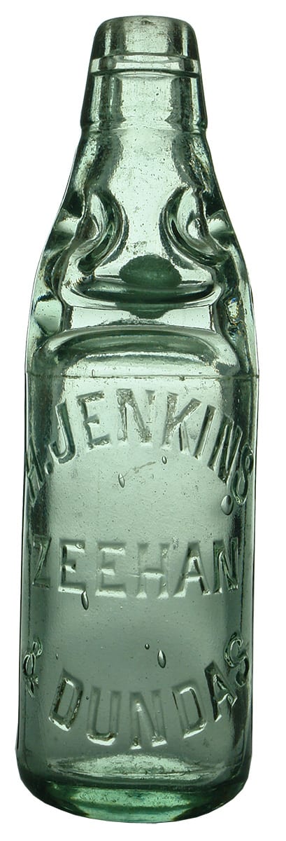 Jenkins Zeehan Dundas Vintage Codd Marble Bottle